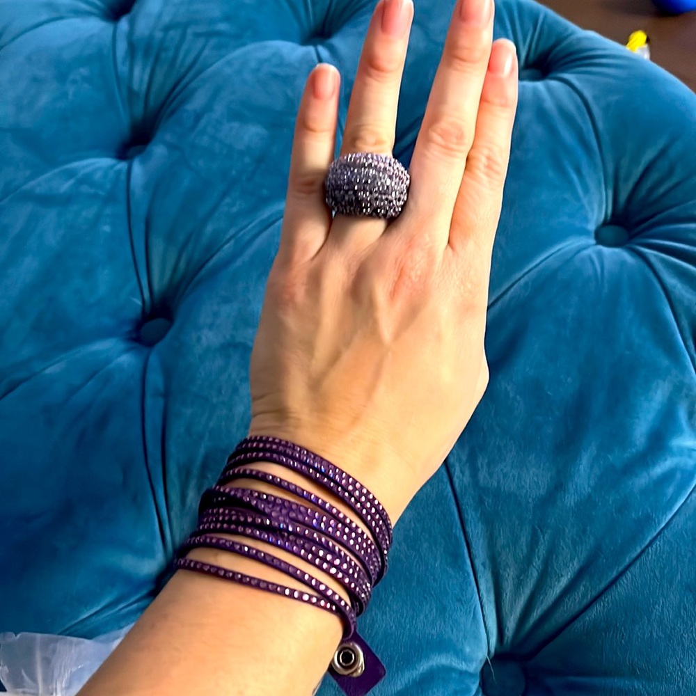 Swarovski Purple Bracelet